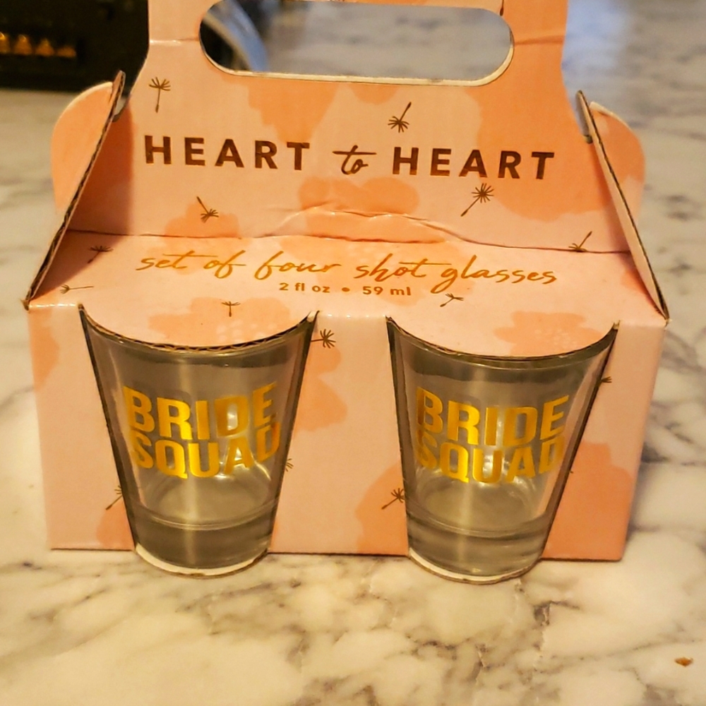 Set of 4 shot glasses